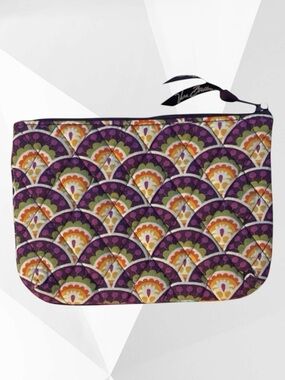 Vera Bradley: Plum Crazy Zip Pouch: Retired Pattern